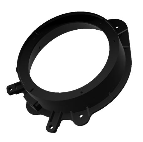 Cale de haut-parleur sur-mesure